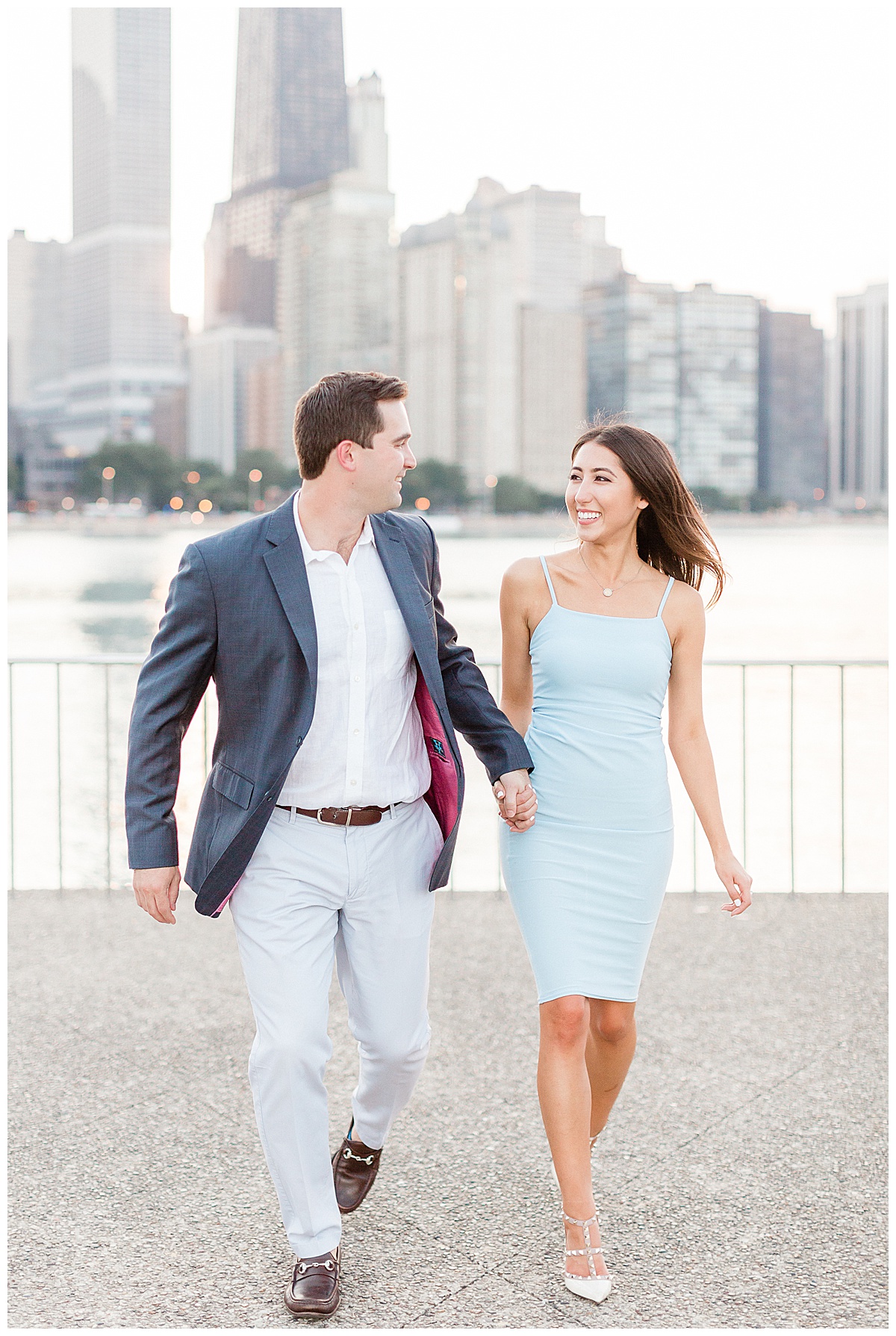Chicago Engagement Photos at Olive Park, Olive Park Engagement, Milton Lee Olive Park, Olive Park Chicago, Chicago Illinois Engagement Photos, Chicago engagement photographer, Illinois engagement photographer, Lake Michigan engagement photos, chicago engagement photo ideas, engagement photo poses, downtown chicago engagement photos, where is olive park