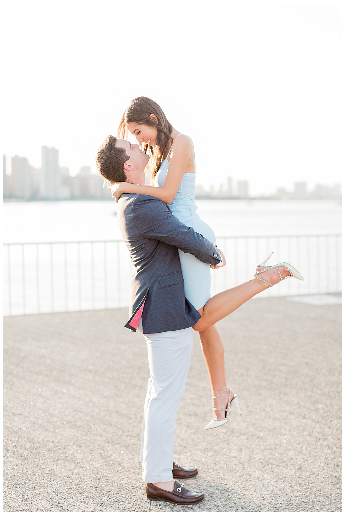 Chicago Engagement Photos at Olive Park, Olive Park Engagement, Milton Lee Olive Park, Olive Park Chicago, Chicago Illinois Engagement Photos, Chicago engagement photographer, Illinois engagement photographer, Lake Michigan engagement photos, chicago engagement photo ideas, engagement photo poses, downtown chicago engagement photos, where is olive park, chicago skyline engagement pictures