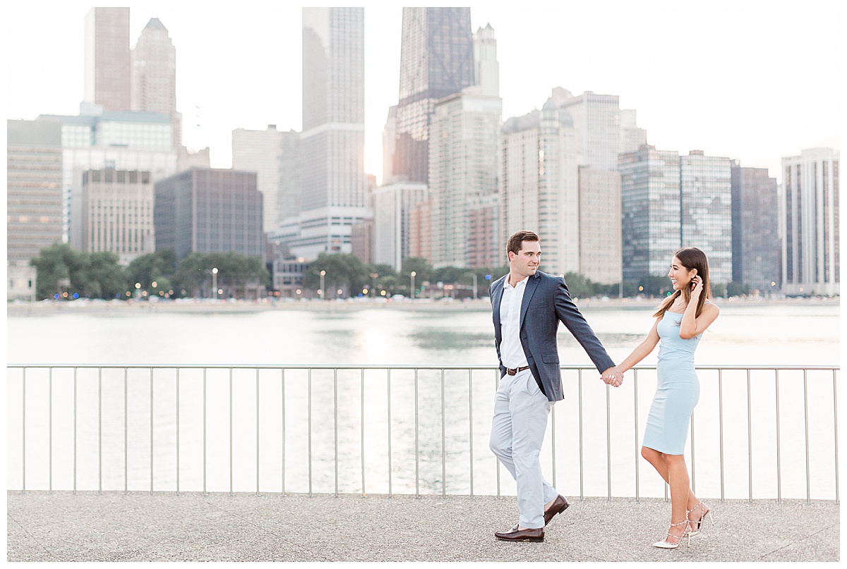 Chicago Engagement Photos at Olive Park, Olive Park Engagement, Milton Lee Olive Park, Olive Park Chicago, Chicago Illinois Engagement Photos, Chicago engagement photographer, Illinois engagement photographer, Lake Michigan engagement photos, chicago engagement photo ideas, engagement photo poses, downtown chicago engagement photos, where is olive park, chicago skyline engagement pictures